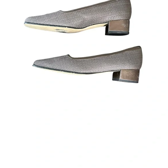 Carolina Molina Bronze Brown Block Heels Size 10 - Picture 2 of 7